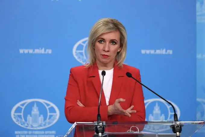 portavoz del ministerio de relaciones exteriores ruso maria zajarova.jpg