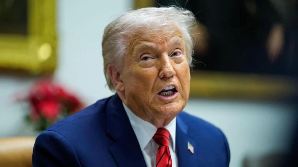 trump hablando 10dic25 efe