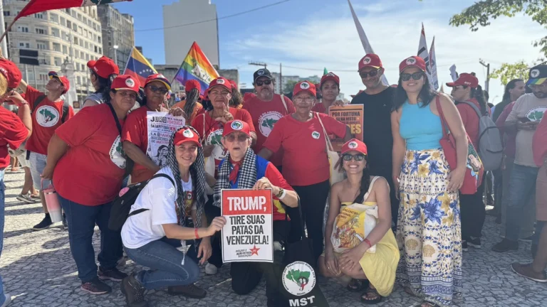 brasil mst movilizacion solidaria venezuela