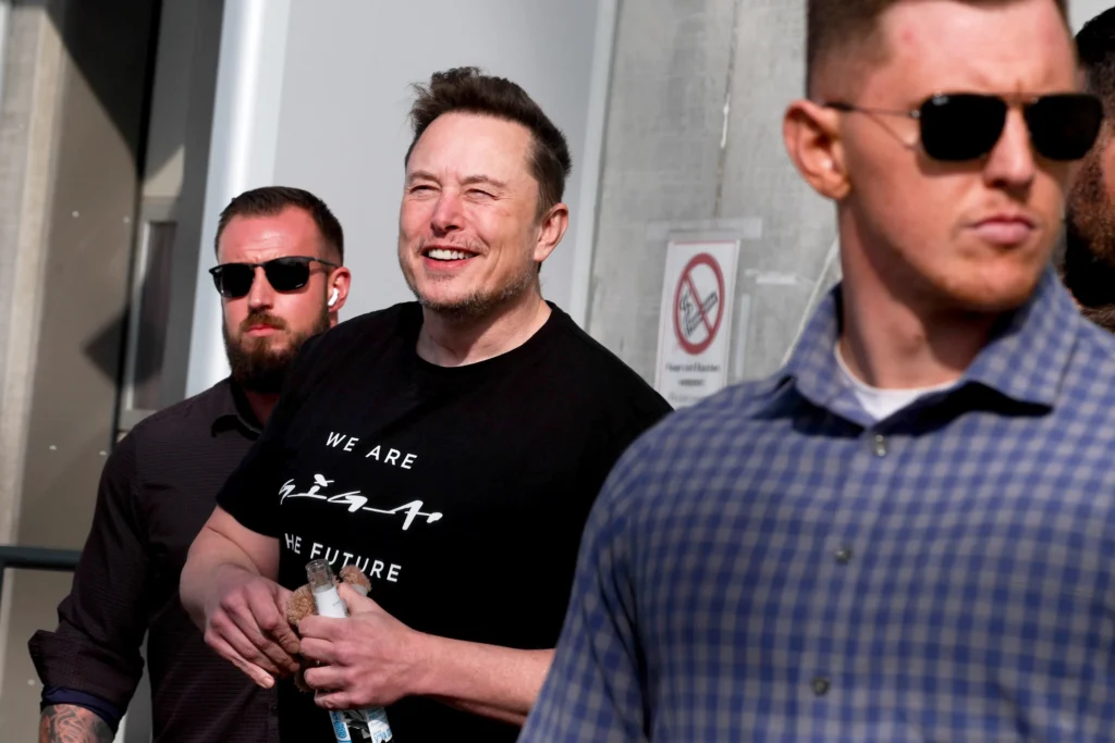 ea3649 germany tesla musk visit