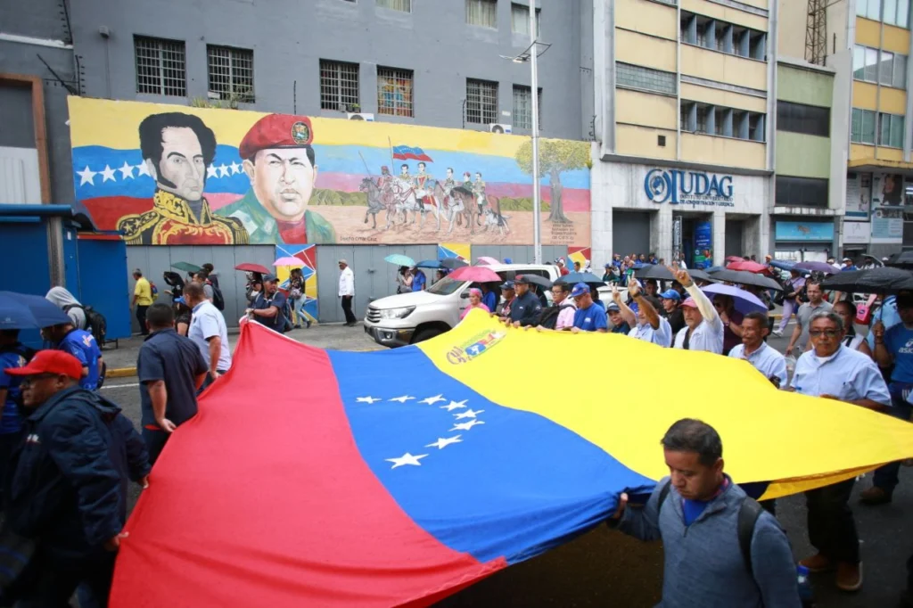 En imágenes: clase obrera venezolana exige liberación del presidente Maduro y Cilia Flores 2 galeria segunda