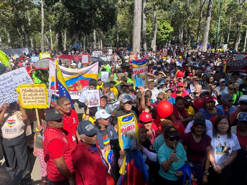 En imágenes: Venezuela mantiene movilización por liberación de presidente Maduro y Cilia Flores 4 ja2
