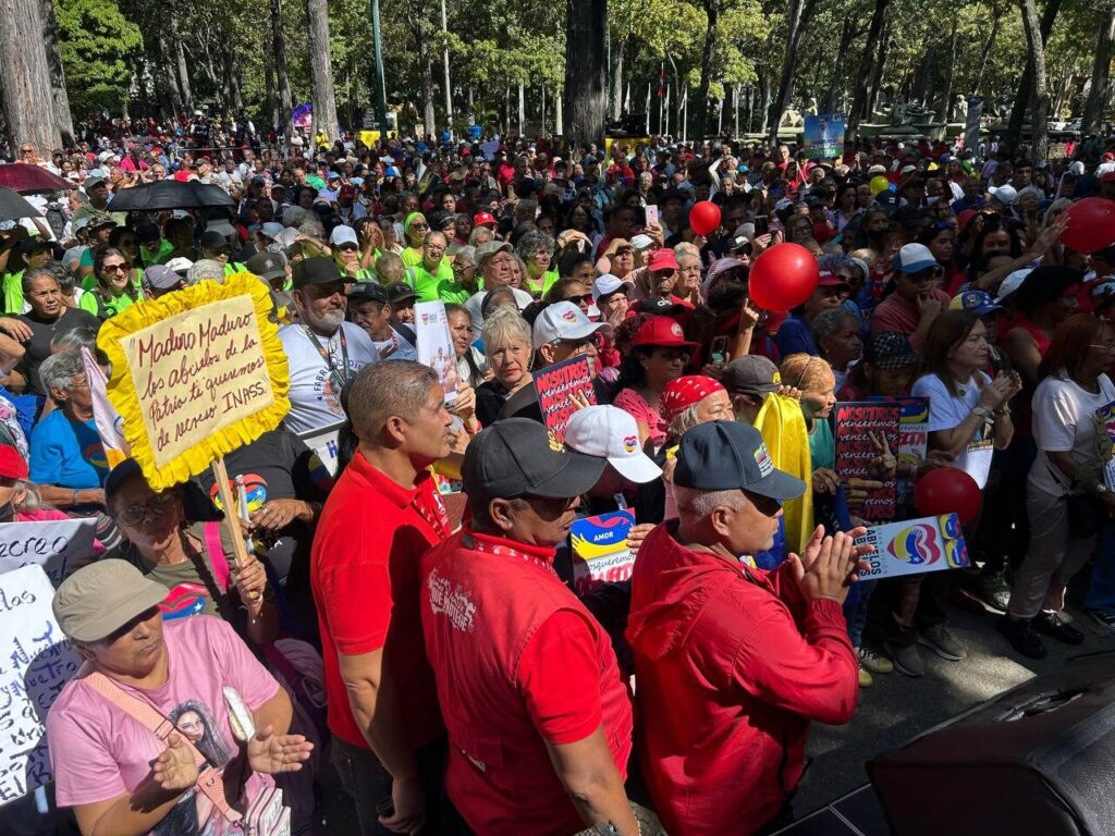En imágenes: Venezuela mantiene movilización por liberación de presidente Maduro y Cilia Flores 5 ja3