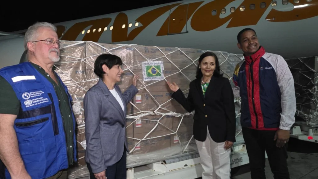Venezuela recibe 40 toneladas de insumos médicos provenientes de Brasil 2 photo 2026 01 10 07 14 08