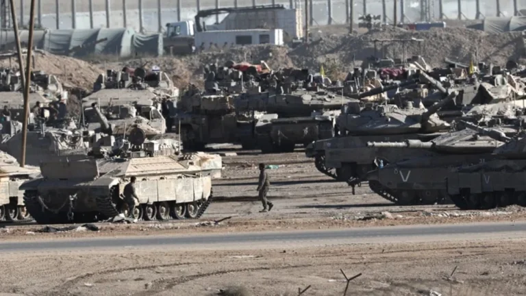 tanques israel linea amarilla 2025