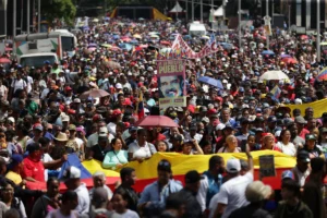 En imágenes: venezolanos protagonizan nuevas movilizaciones contra el secuestro del presidente Maduro por EE.UU.