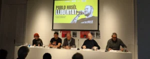 Rapero español Pablo Hasél cumple cinco años tras las rejas 14 libertad