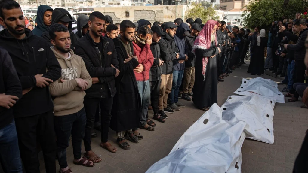 muertos gaza ataque israel 15feb2026