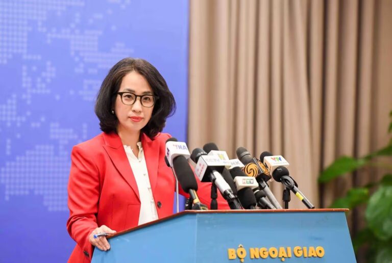 portavoz de la cancilleria vietnamita pham thu hang