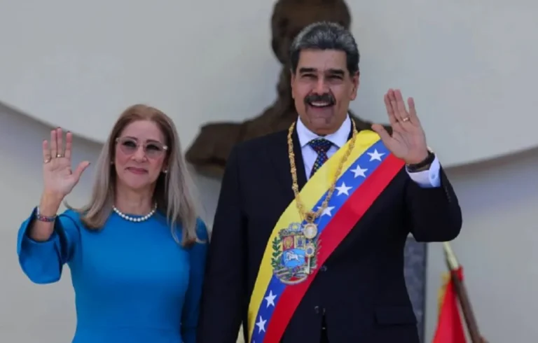 cilia flores y nicolas maduro