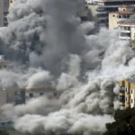 israel bombardeos beirut foto efe