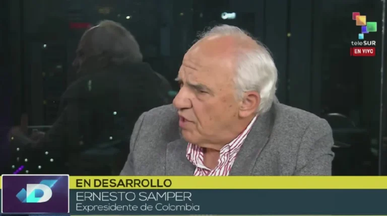samper telesur colombia