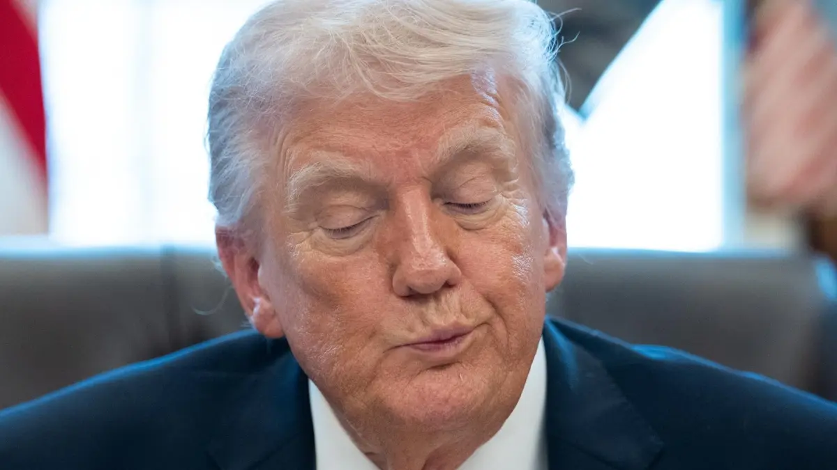 Trump en el Despacho Oval.