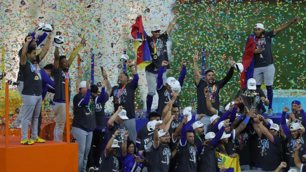 venezuela campeones celebran clasico marzo26