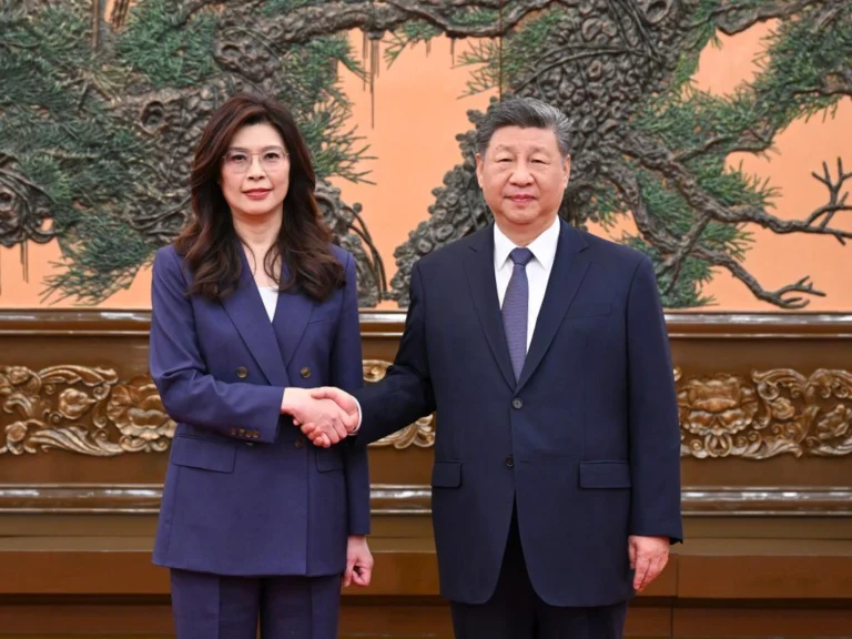 china reunion xi jinping y cheng li wun foto xinhua