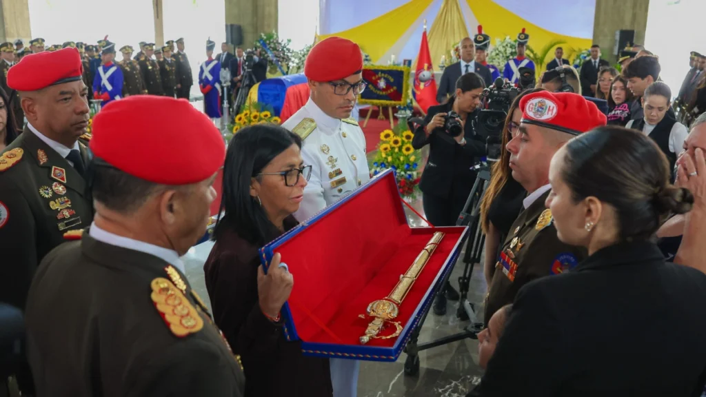 Venezuela despide al coronel Prato Veloz, héroe del 3 de enero 2 delcy tributo prato2 2026