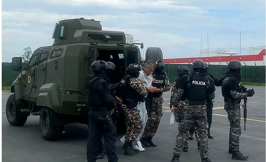ecuador arresto jorge glas foto efe