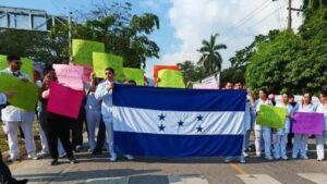 honduras doctores protestas 1 1 1