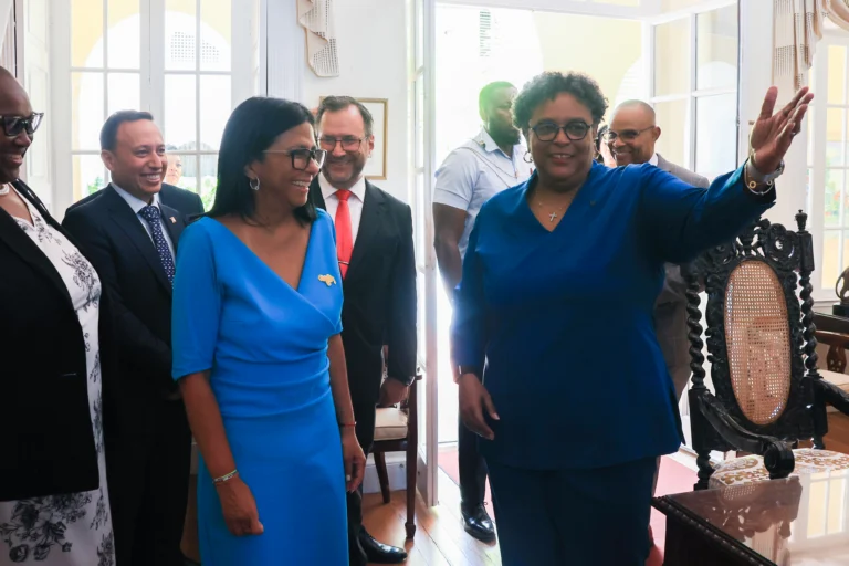 venezuela barbados delcy rodriguez encuentro mia amor mottley