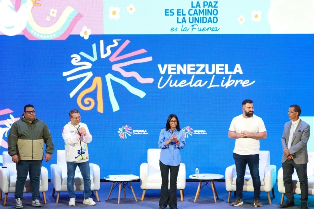 venezuela delcy rodriguez peregrinacion carabobo