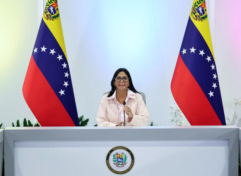 venezuela mensaje nacion presidenta encargada delcy rodriguez
