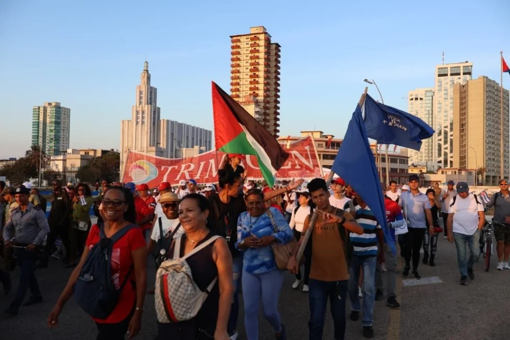 La Patria se defiende: Cuba en 1° de Mayo entre el júbilo popular y la resistencia al imperio 4 cuba 1