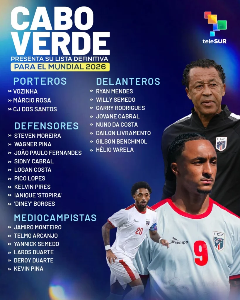 Cabo Verde anuncia convocatoria oficial para su debut histórico en el Mundial 2 deporte hoy 19deportes copia 1