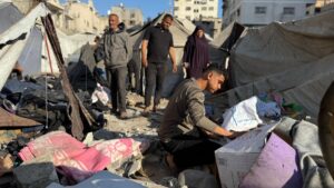gaza desplazados mayo26