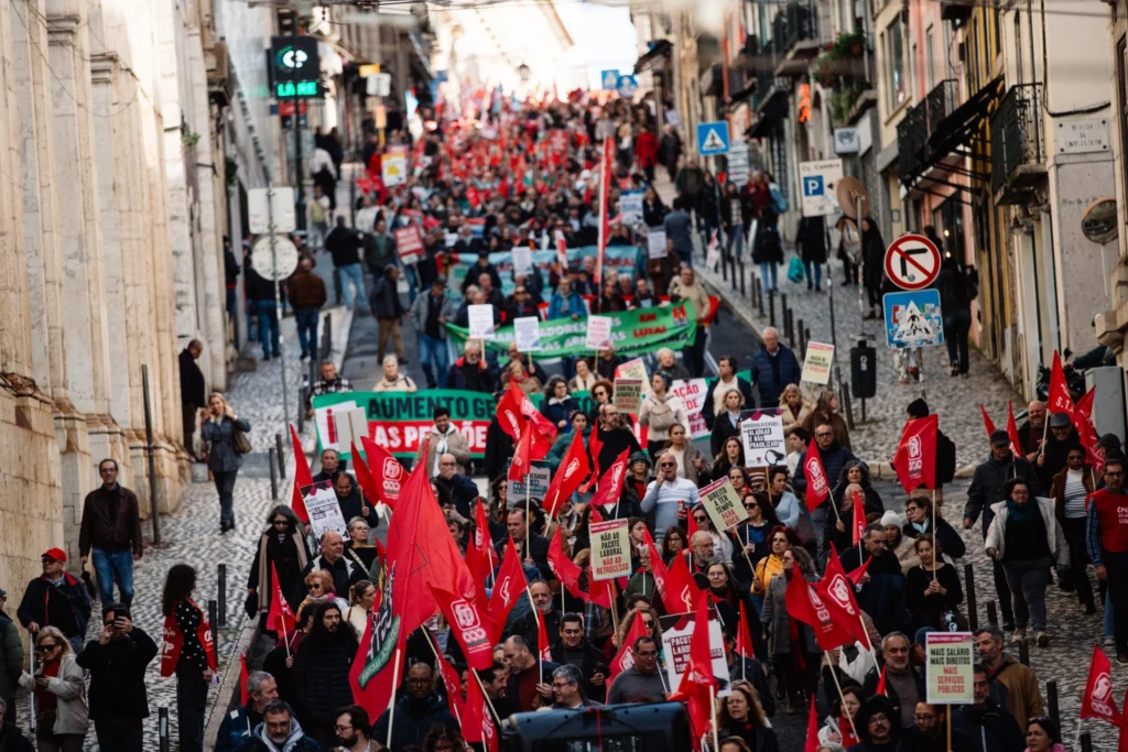 huelga en portugal 2