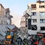 lugansk sede universitaria bombardeada ucrania foto leonid pasechnik