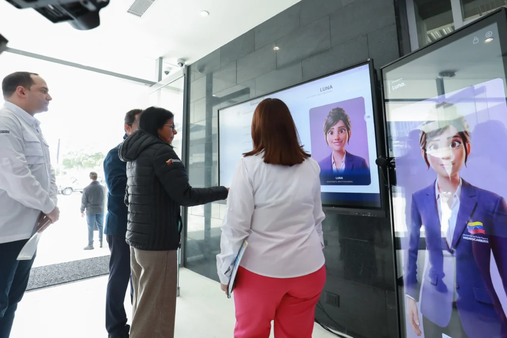 Presidenta (E) Delcy Rodríguez inaugura hub de datos para desarrollo soberano de industria petrolera 3 pdvsa centro datos 1