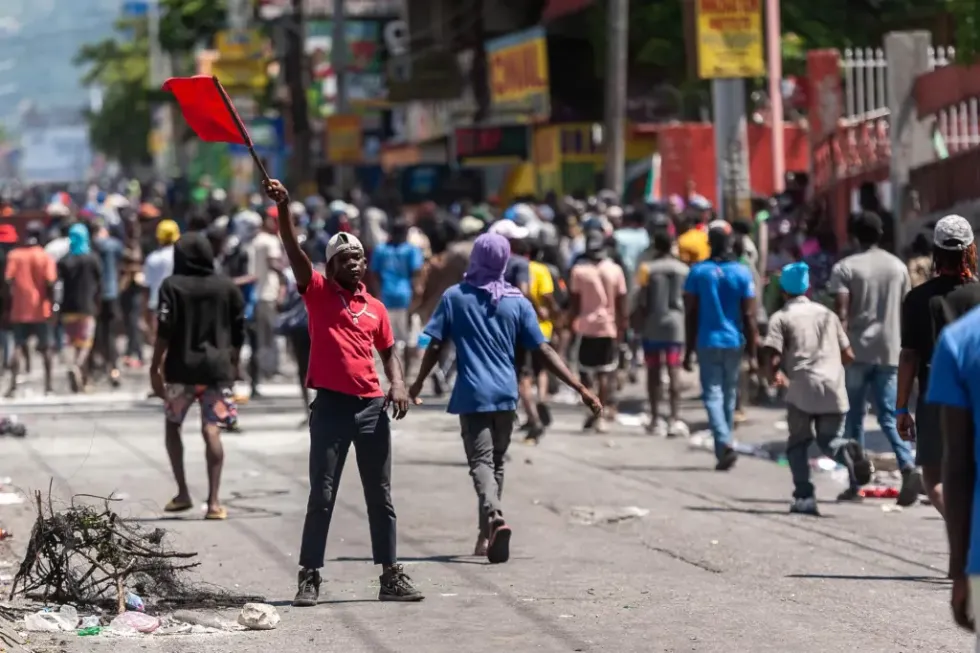 protesta haiti