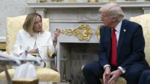 el delicado equilibrio de meloni con trump una funambulista sobre la grieta atlantica
