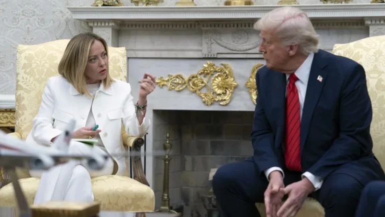 el delicado equilibrio de meloni con trump una funambulista sobre la grieta atlantica