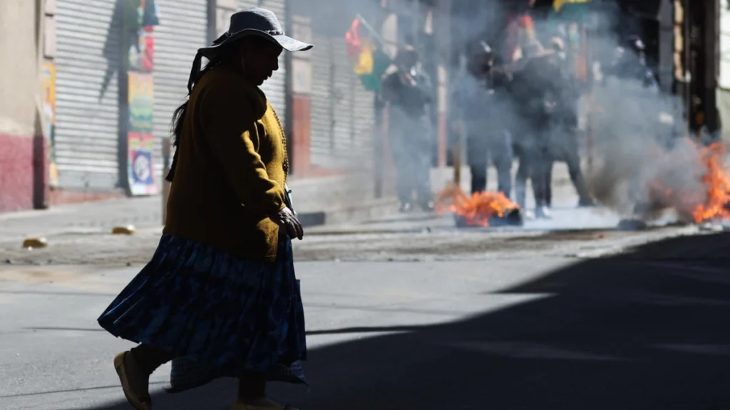 la paz movilizacion policia jun26
