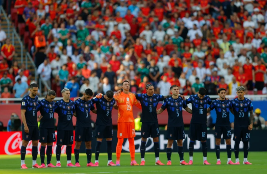mundial equipo uruguay minuto silencio venezuela foto efe 2