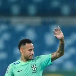 neymar entrenamiento brasil