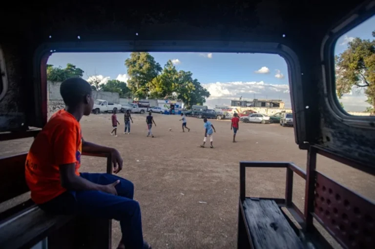 ninos haitianos