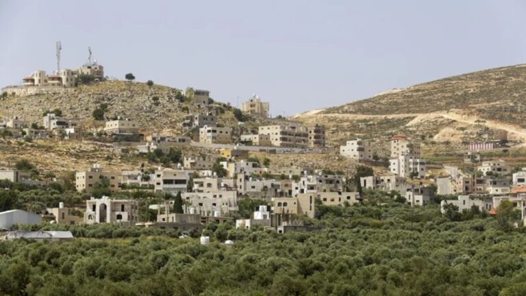 asentamiento cisjordania