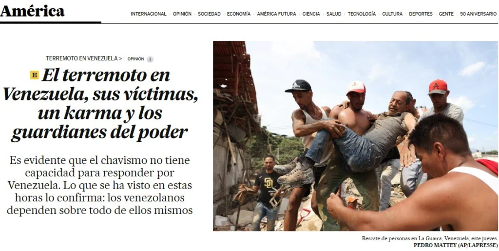 Venezuela: terremotos, miserables y laboratorios mediáticos 3 captura de pantalla 2026 07 04 144305