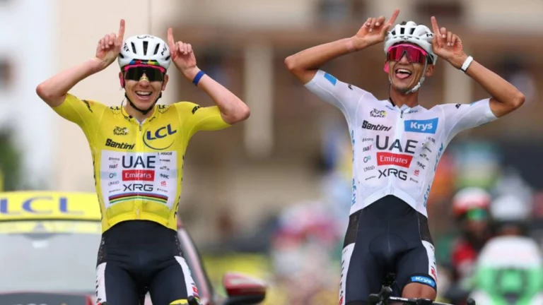 Isaac del Toro brilla en el Tour de France junto a Tadej Pogacar