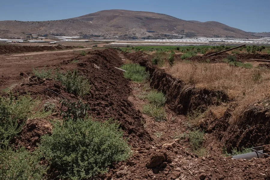 Nuevo muro israelí aislará miles de hectáreas agrícolas palestinas en Cisjordania ocupada 2 israel muro jordan 2 1