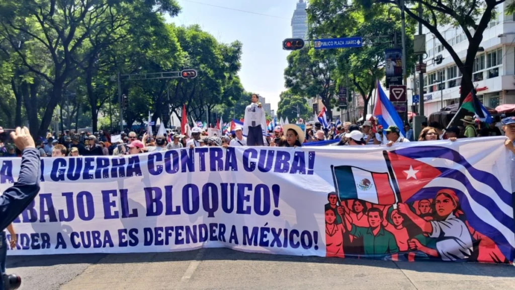marcha cuba mexico 26jul 1 2026