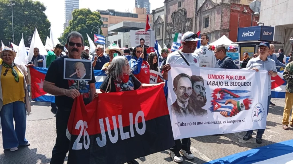 marcha cuba mexico 26jul 6 embaj 2026