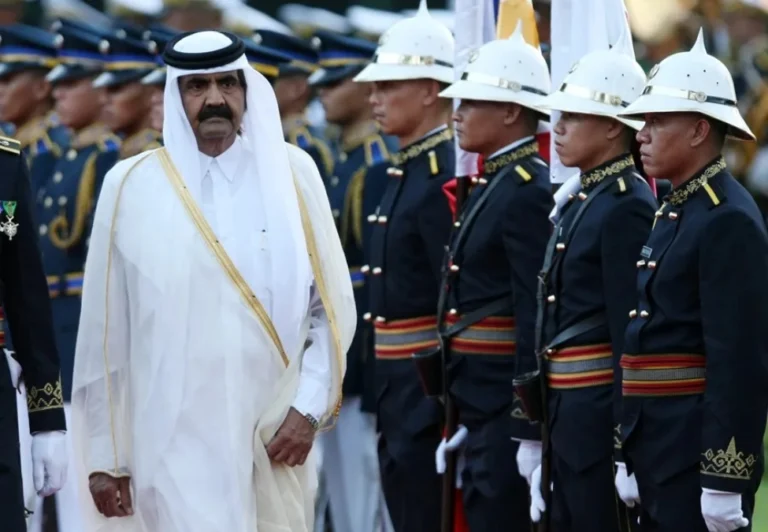 qatar ex emir jeque hamad bin khalifa al thani foto efe