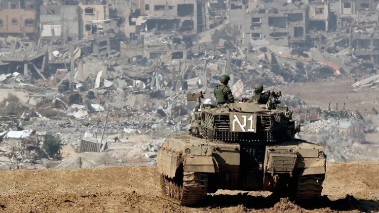 tanque israel territorio palestino ocupado2026