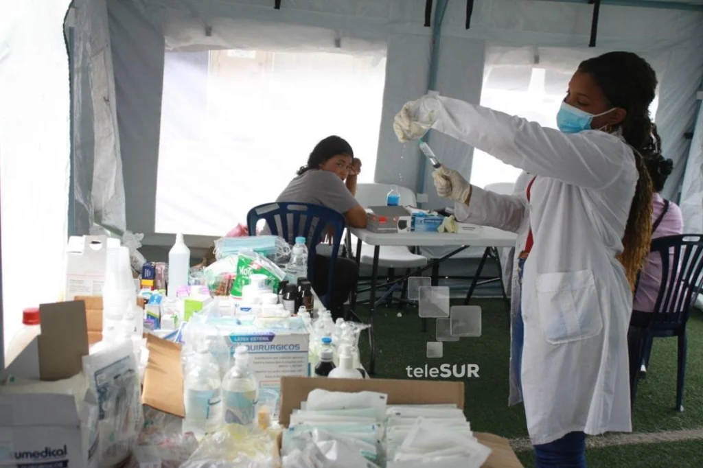 Venezuela consolida campamentos transitorios para resguardar a damnificados por terremotos 3 venezuela campamentos transitorios 2 foto telesur