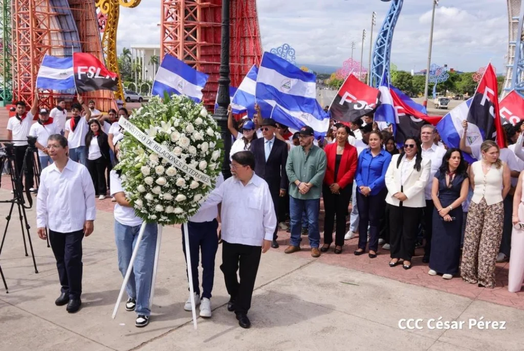 En imágenes: Nicaragua rinde homenaje a Venezuela en el aniversario de su independencia 7 whatsapp image 2026 07 05 at 3 12 24 pm 4