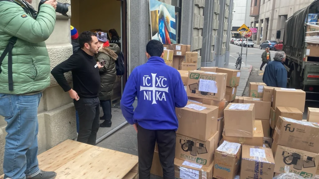 Gobierno y movimiento social de Uruguay hacen una donación de 30 toneladas de productos humanitarios a Venezuela 2 whatsapp image 2026 07 10 at 11 21 50