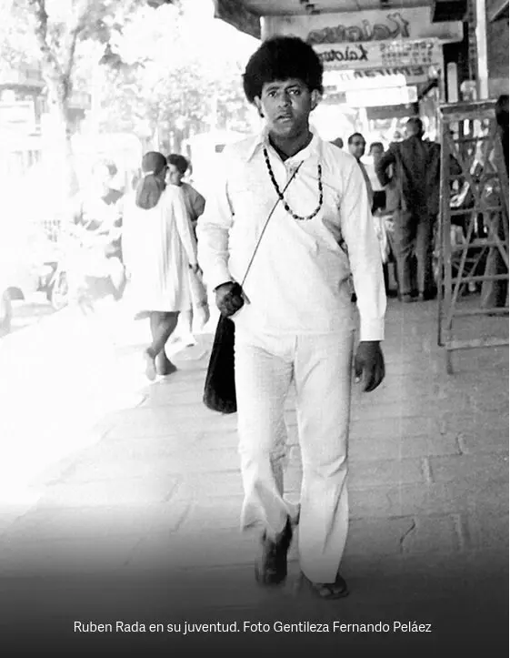 El Candombe reivindicador de Ruben Rada 3 4 rada en su juventud.jpg